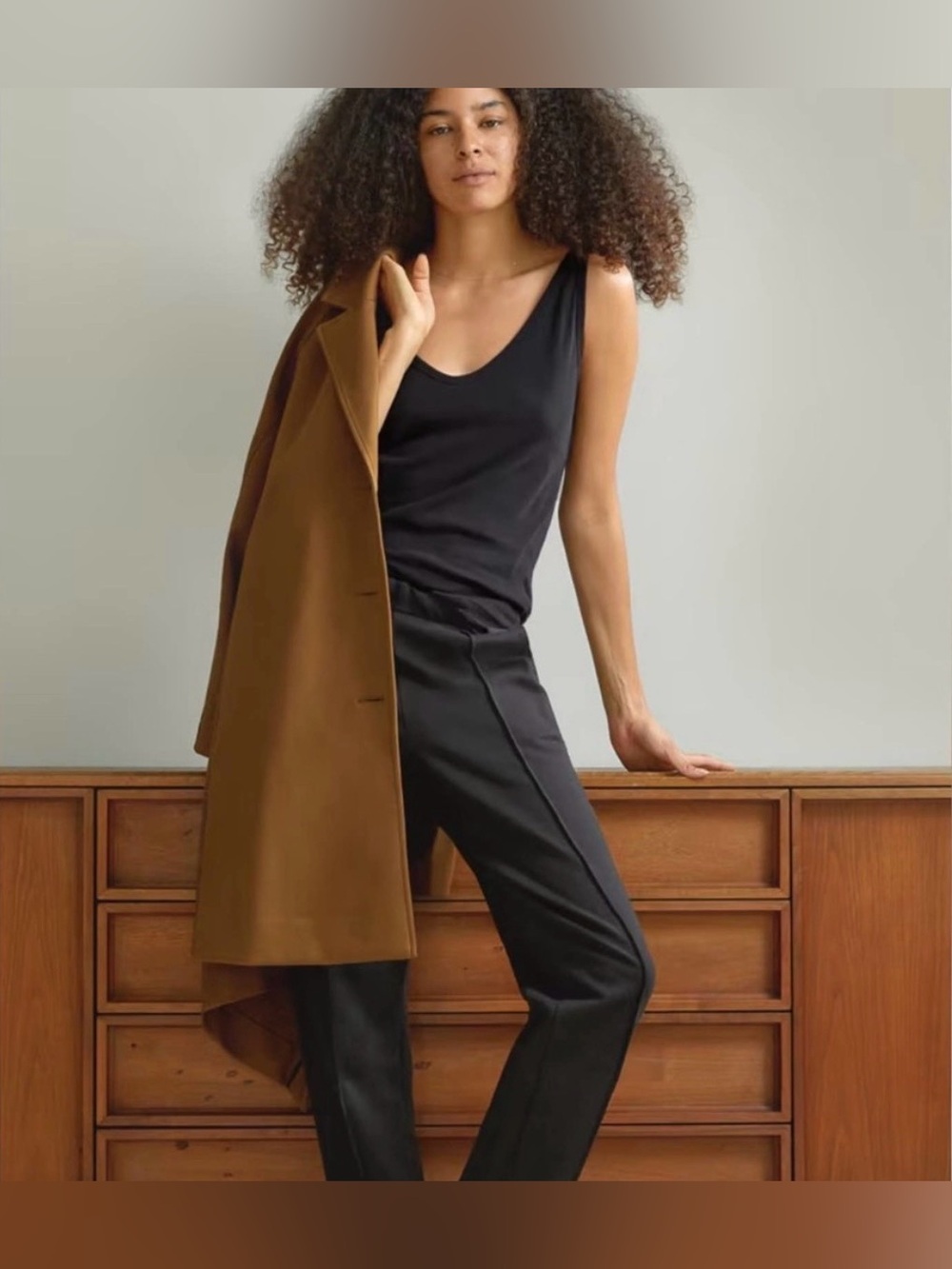 Everlane The Dream Pants, black women’s size medium - Picture 12 of 12